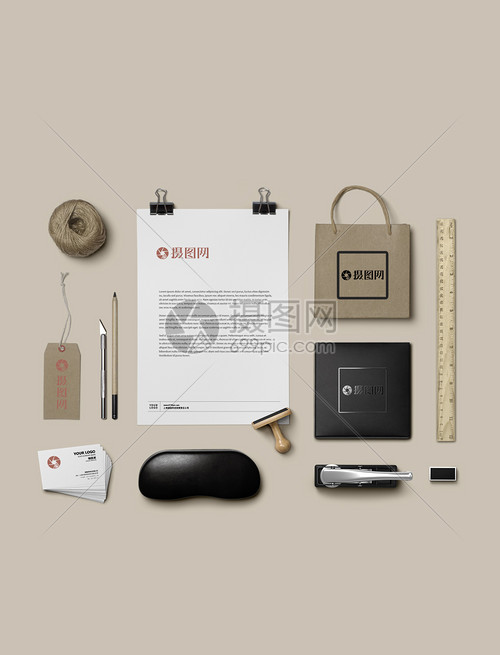 企業(yè)VI系統(tǒng)樣機貼圖模板 高效展現(xiàn)品牌形象的專業(yè)利器